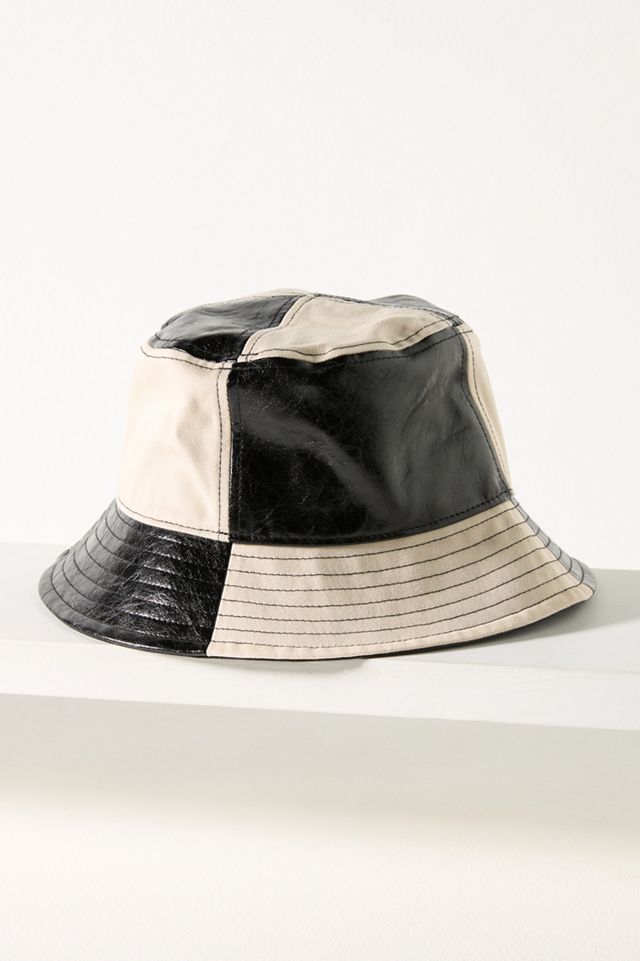 '47 New York Yankees Patchwork Leather Bucket Hat #1