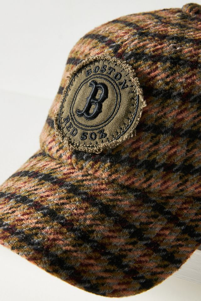 47 Boston Patch Plaid Baseball Cap | Anthropologie display picture 3
