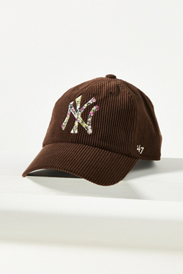 47 New York Yankees Wildflowers Baseball Cap | Anthropologie display picture 3