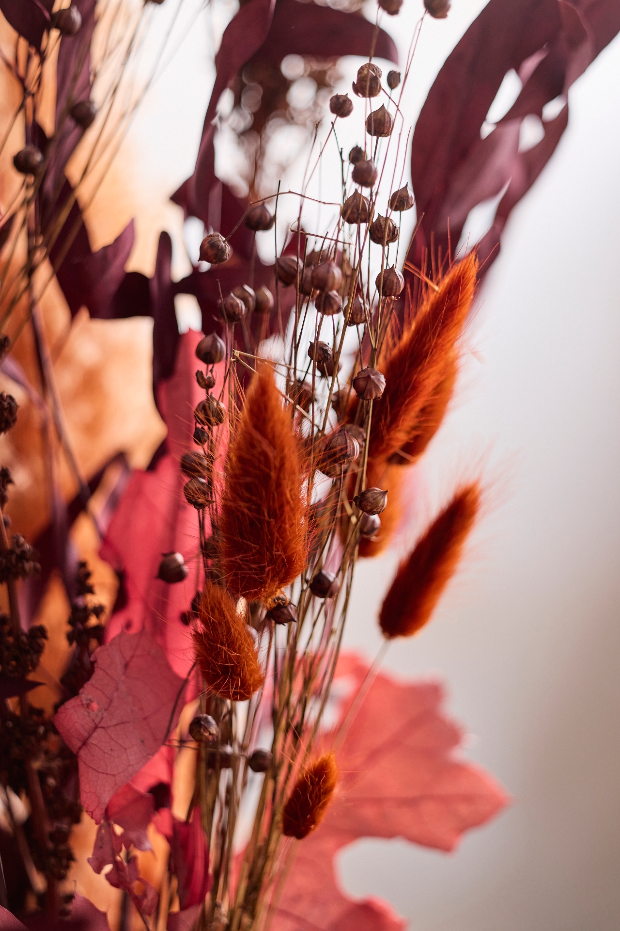 Dried Autumnal Embrace Bouquet