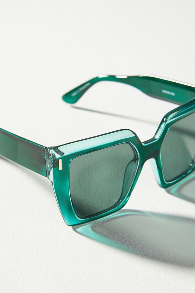 Anthropologie Krissy Square Sunglasses - NWT Gustavo Square Colorblock Sunglasses | Anthropologie main image 2