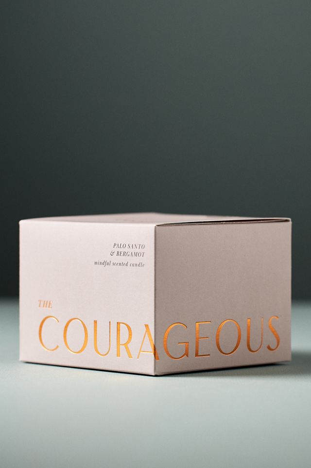 The Courageous Woody Palo Santo & Bergamot Glass Candle #3