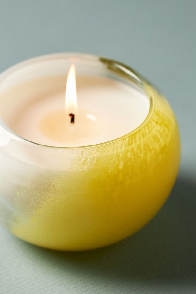 The Optimist Fresh Emerald Sage & Citrine Glass Candle #4