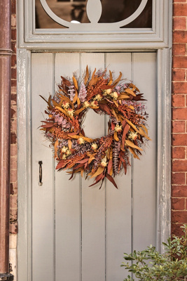 Terrain Dried Saffron Nectar Wreath