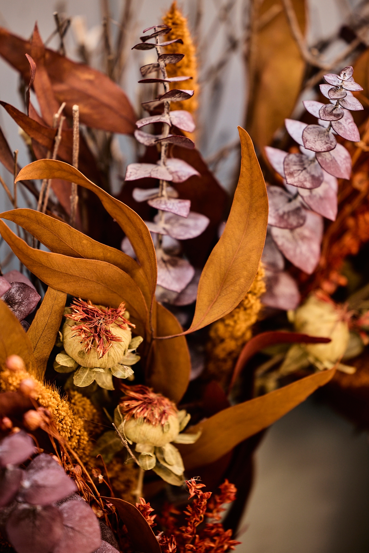 Dried Saffron Nectar Wreath