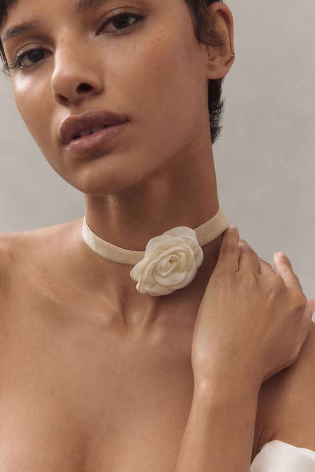 Panacea Rosette Choker Necklace #1
