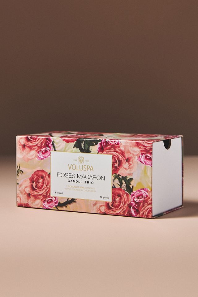 Voluspa Macaron Candles, Set of 3 #1