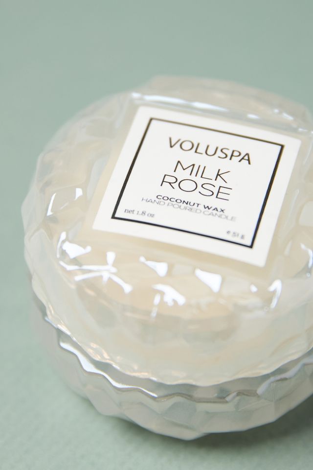 Voluspa Milk Rose Glass Jar Candle #4