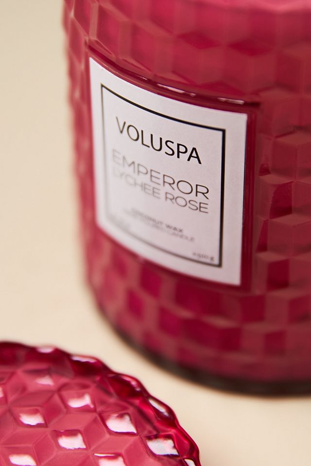 Voluspa Emperor Lychee Glass Jar Candle
