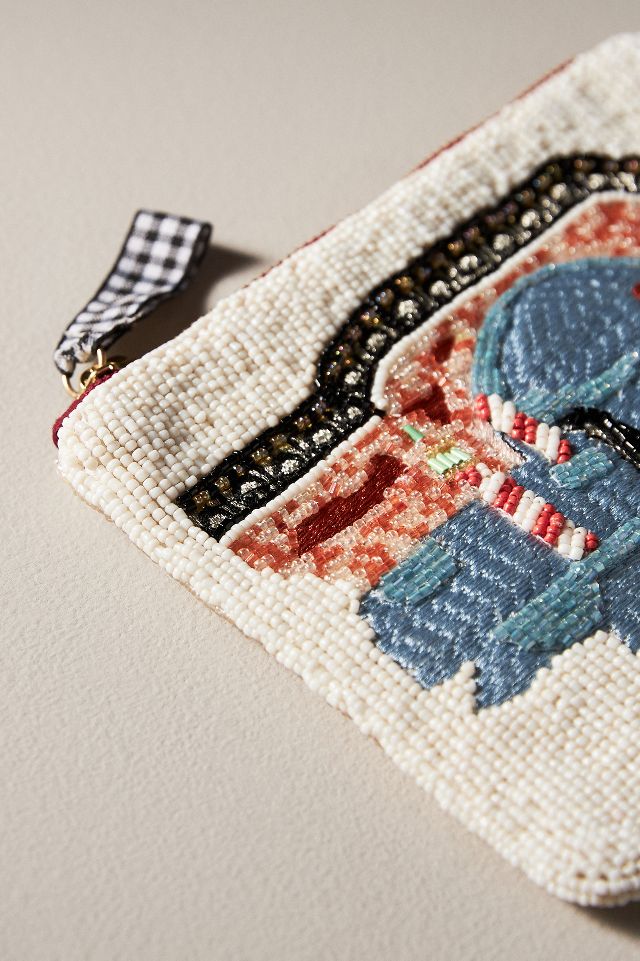 Beaded City Pouch | Anthropologie