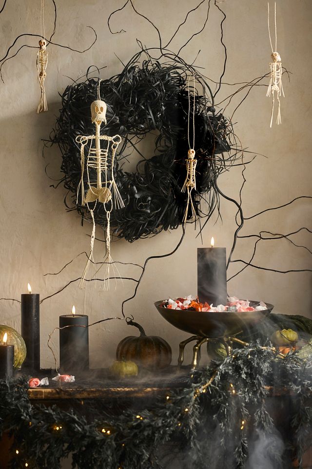 Flameless Black Outdoor Pillar Candle #5