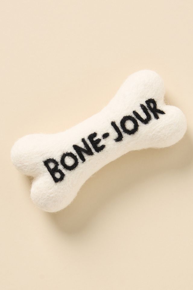 By Anthropologie Bone-Jour Dog Toy #1