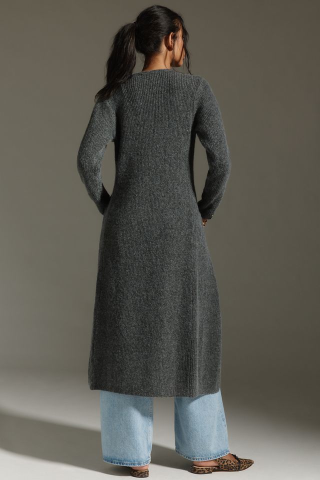 By Anthropologie Longline Hardware Cardigan Sweater #2