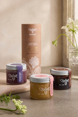 Terrain Delight Honey Tasting Flight, Set Of 3