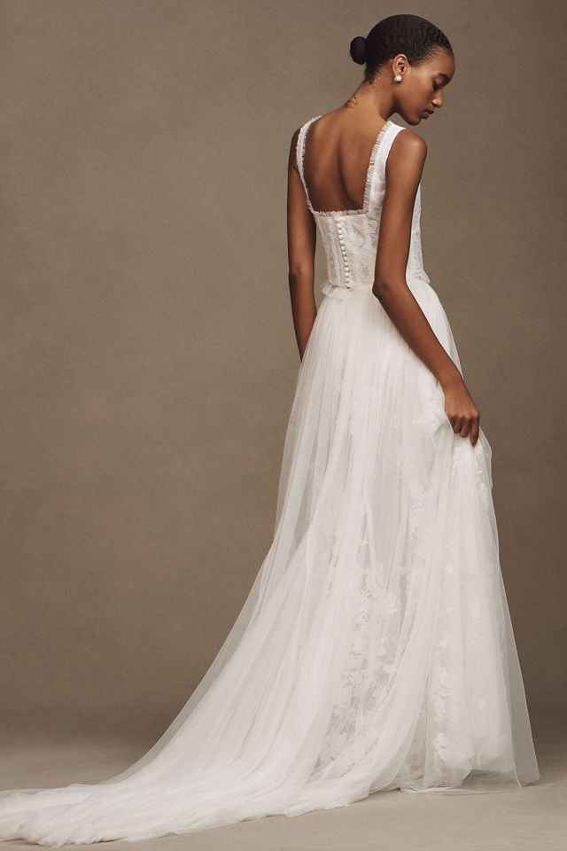 Willowby by Watters Colby Corset Tulle Two-Piece Wedding Gown #1