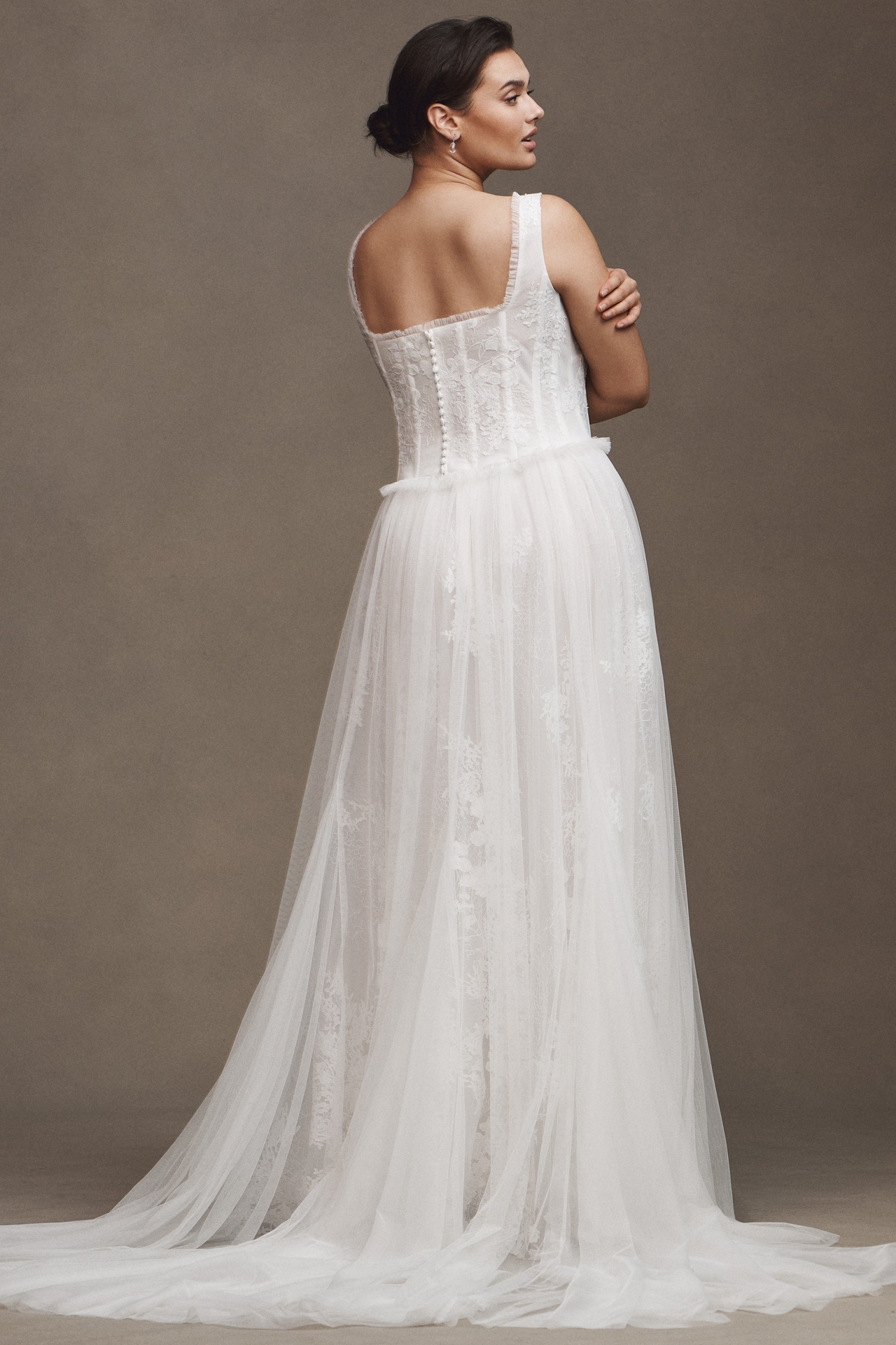 Willowby by Watters Colby Corset Tulle Two-Piece Wedding Gown