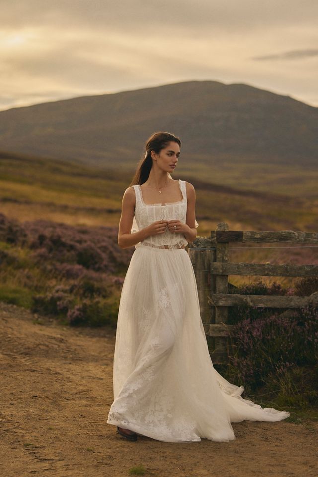 Willowby by Watters Colby Corset Tulle Two-Piece Wedding Gown ...
