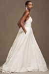 Jenny Yoo Preston Strapless Ball-Skirt Taffeta Wedding Gown