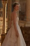 Watters Ilene Strapless A-Line Lace Wedding Dress