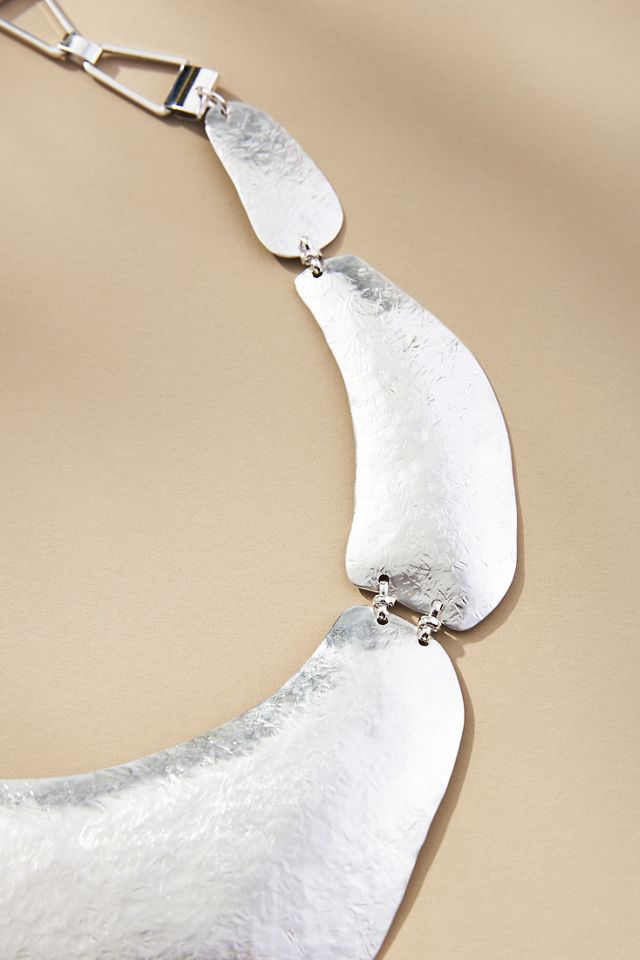 Bold Metal Collar Necklace #2