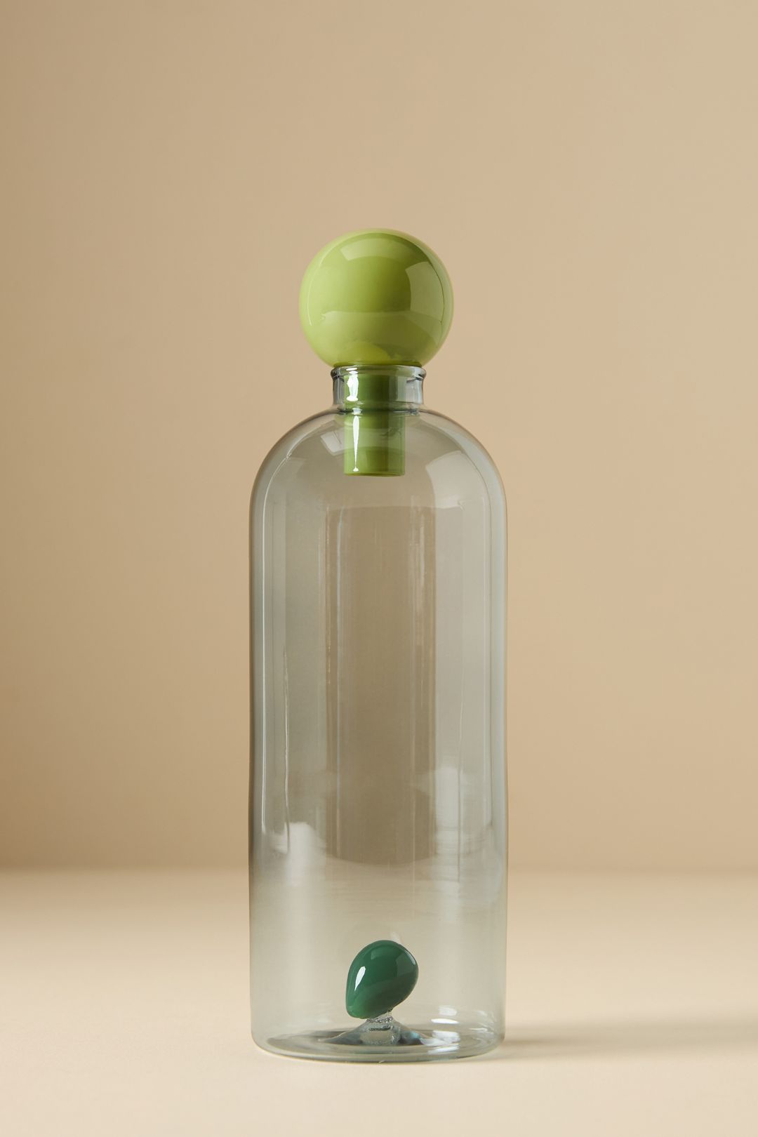 Catania Glass Olive Oil Cruet - Sky, Standard, One Size