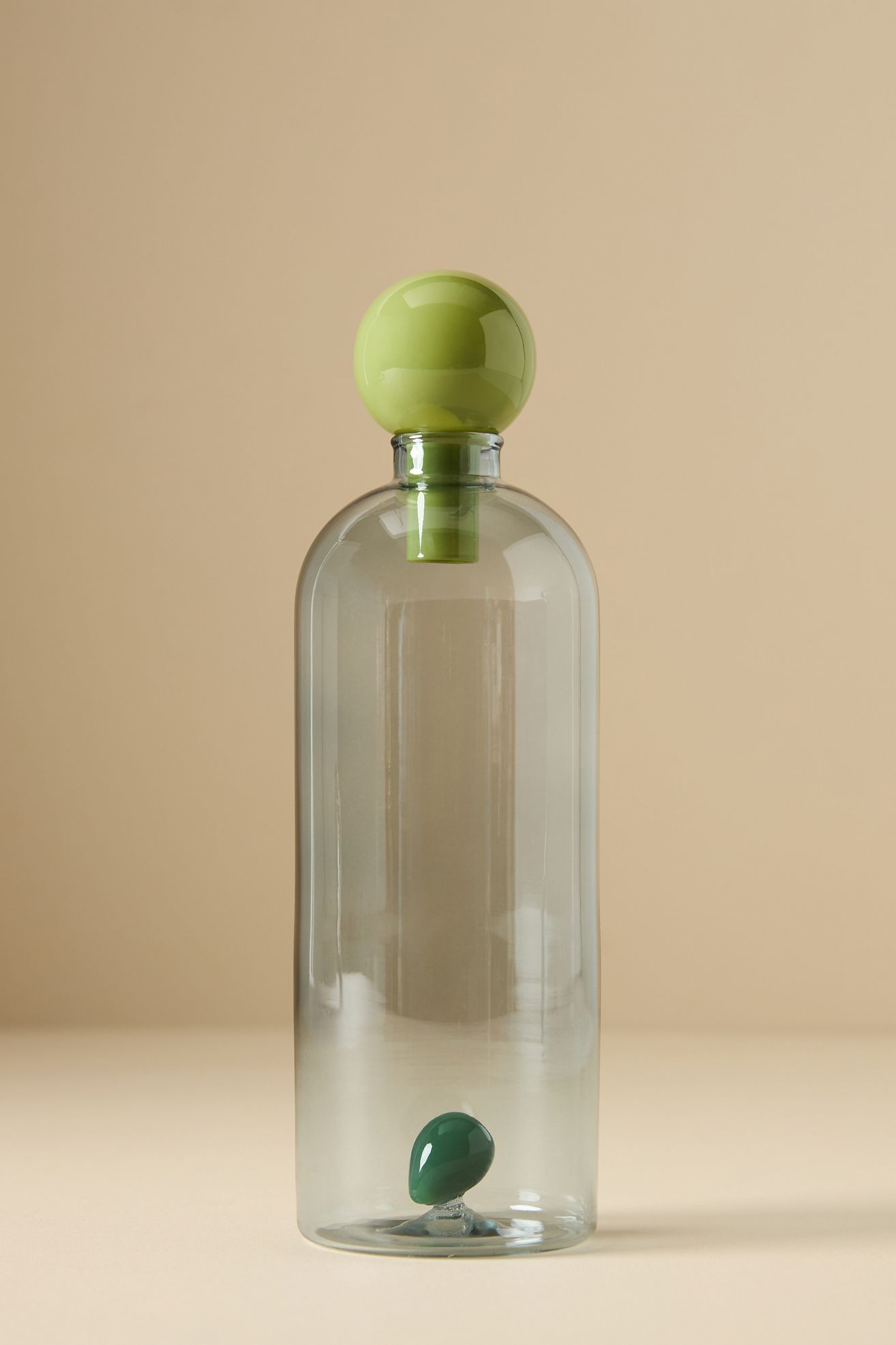 Catania Glass Olive Oil Cruet - Sky, Standard, One Size