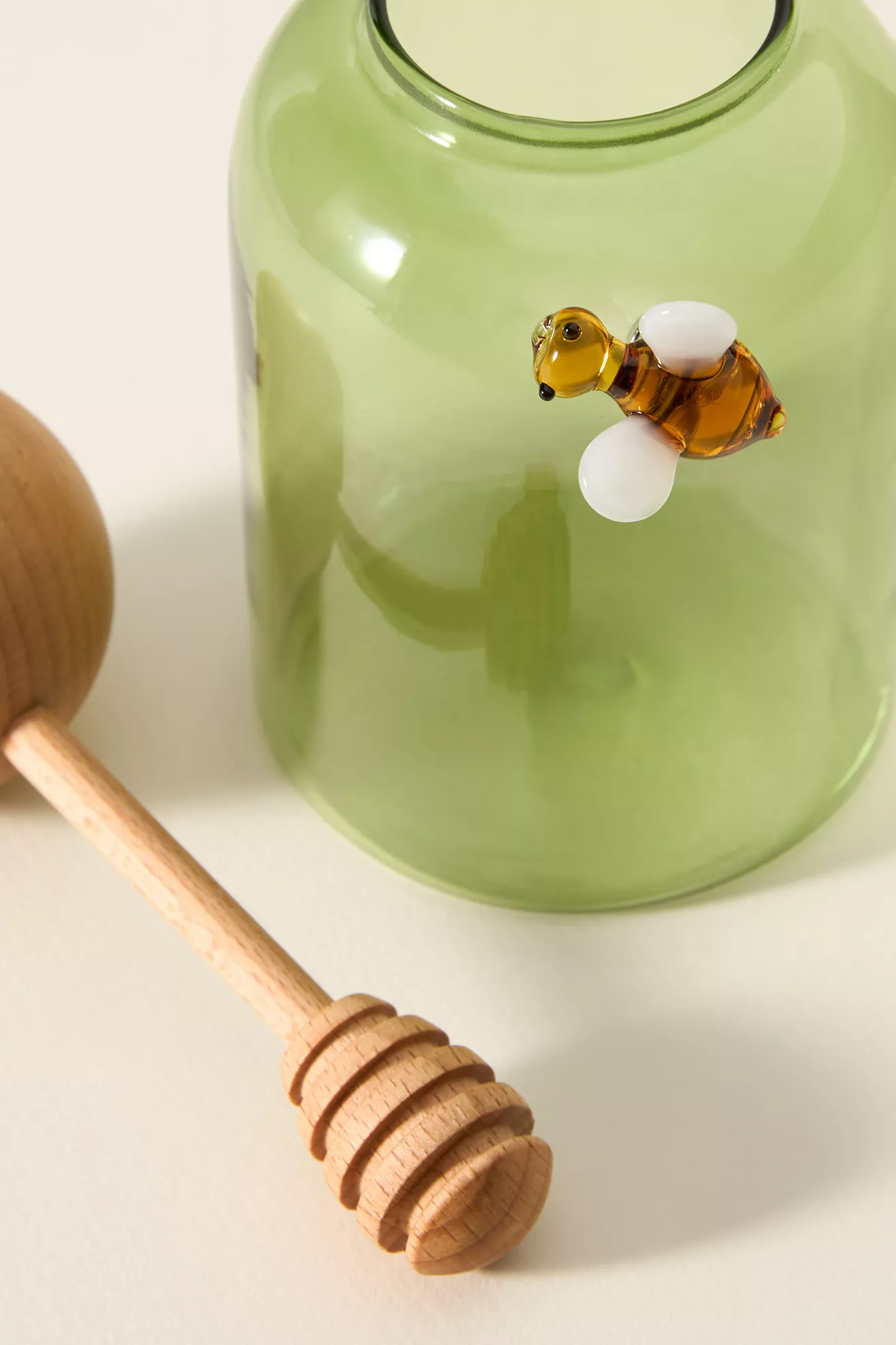 Catania Glass Honey Pot - thumbnail 2