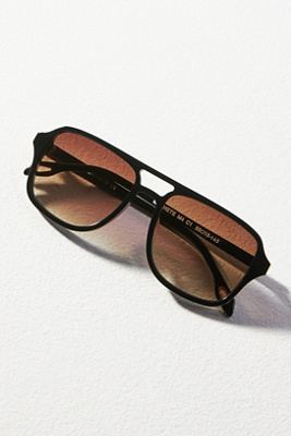 Machete Jane Aviator Sunglasses In Black