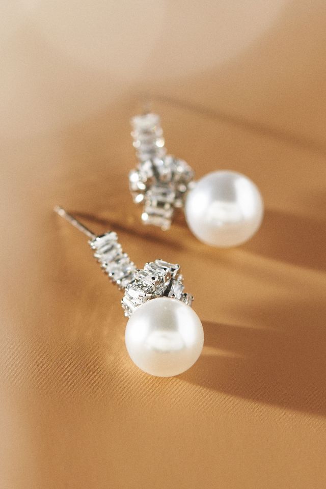 Gemelli Mini Pearl Twist Earrings #2
