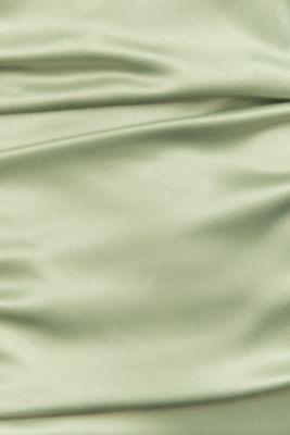 BHLDN High Shine Satin Small Sage Swatch