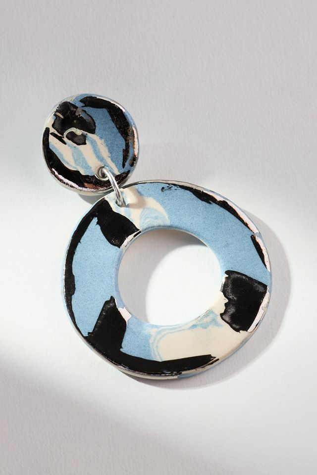 Levens Jewels XL Circle Drop Earrings #1