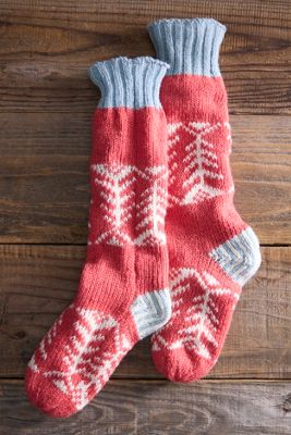 Sherpa Wool + Fleece Socks