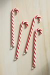 Candy Cane Drink Stirrers, Set of 4