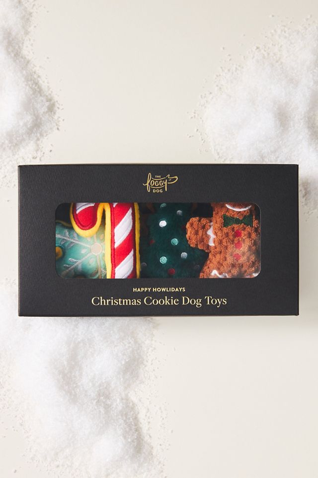The Foggy Dog Christmas Cookie Dog Toys, Set of 4 #2