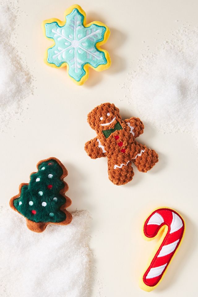 The Foggy Dog Christmas Cookie Dog Toys, Set of 4 #1