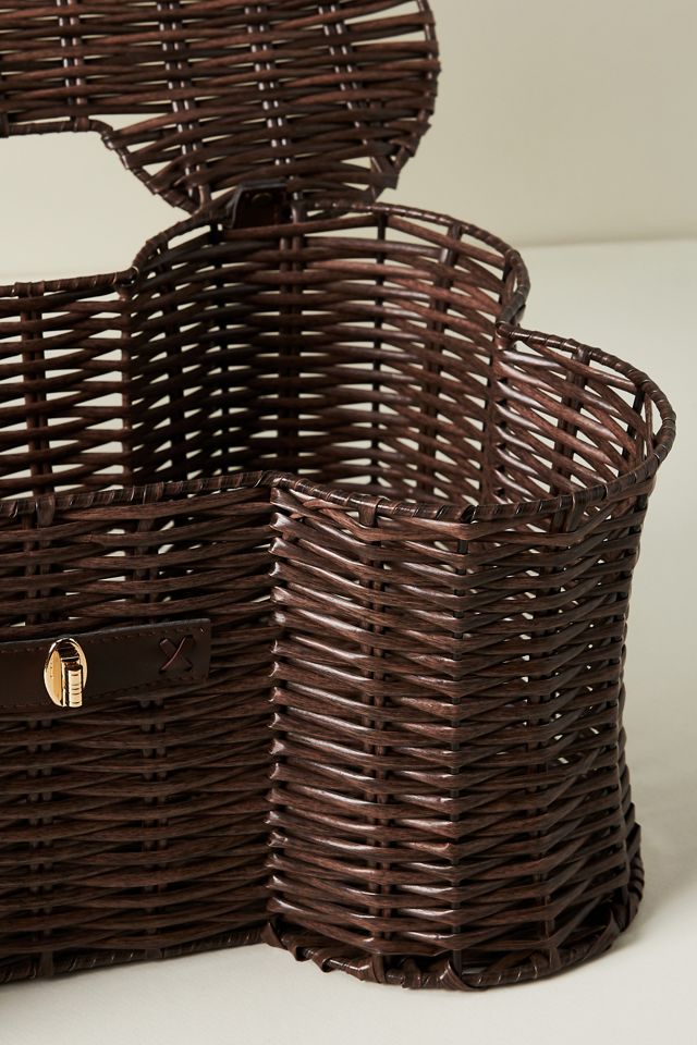 Bone Dry Dark Brown Dog Basket #2