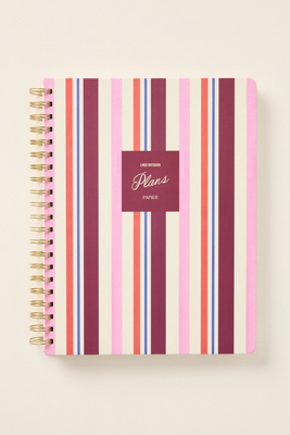 Papier Spiral Daily Softcover Planner In Multi
