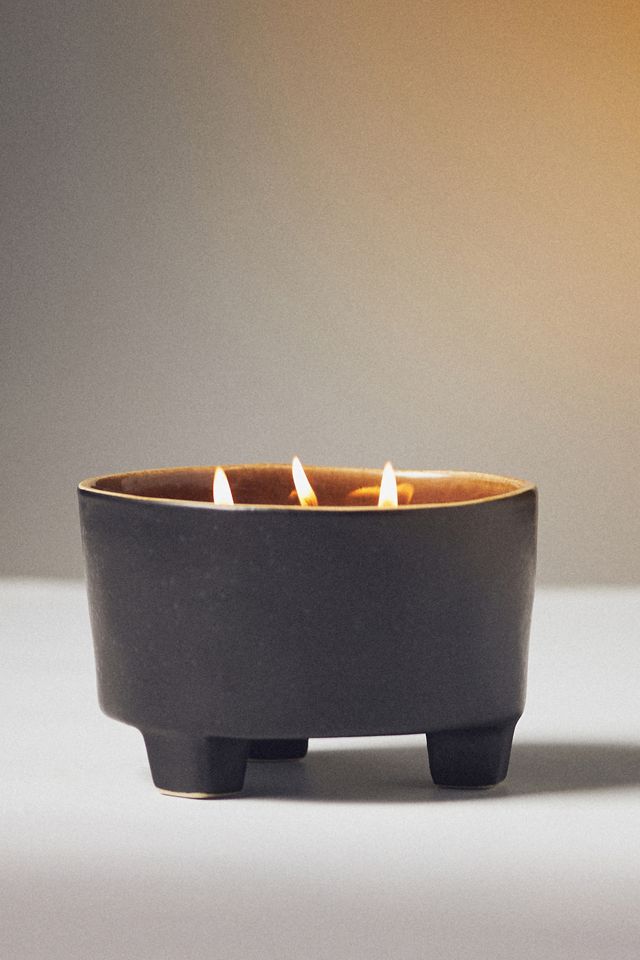 Costa Nova Riviera Footed Bowl Candle #3