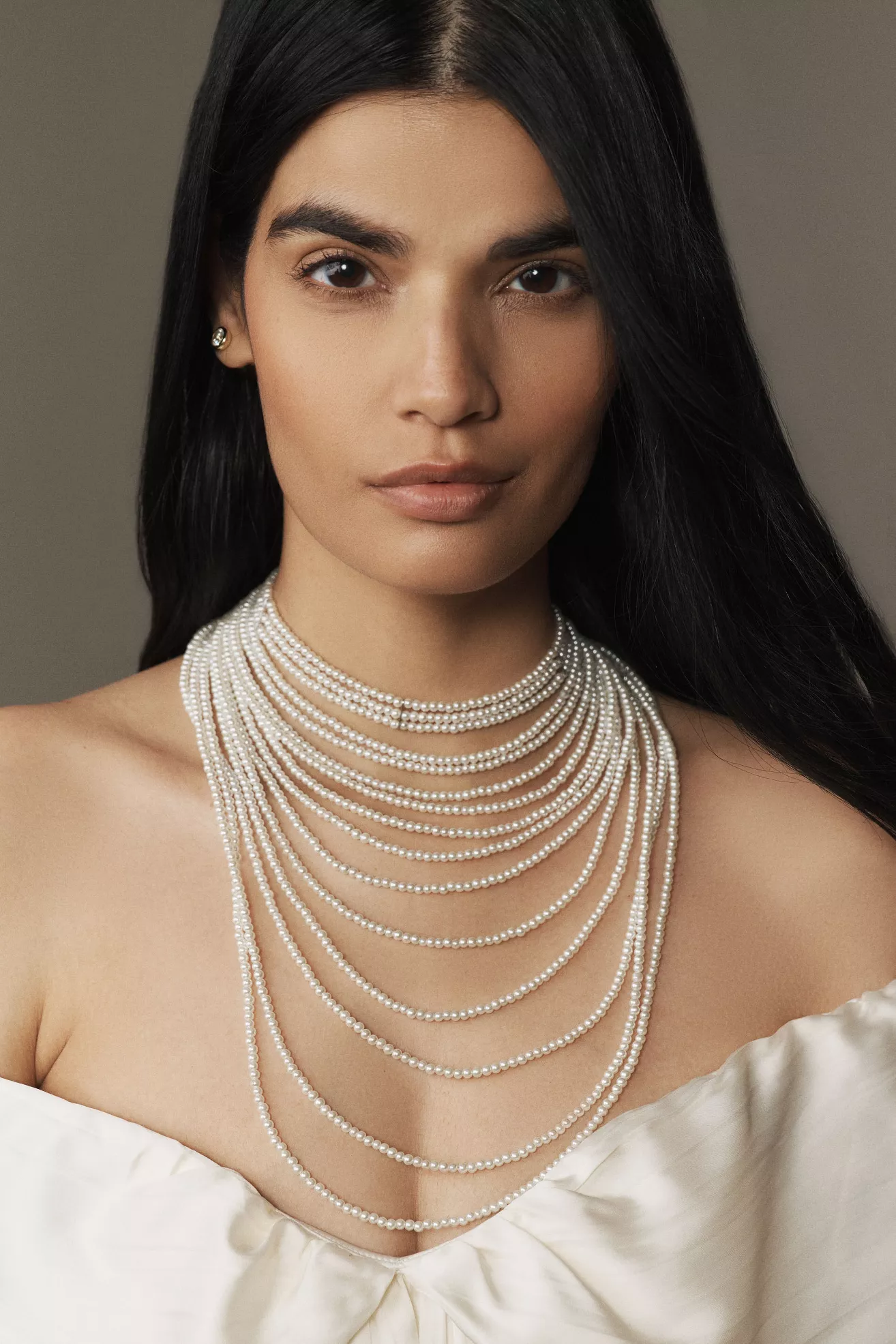 Vieste Rosa Cascade Choker Necklace