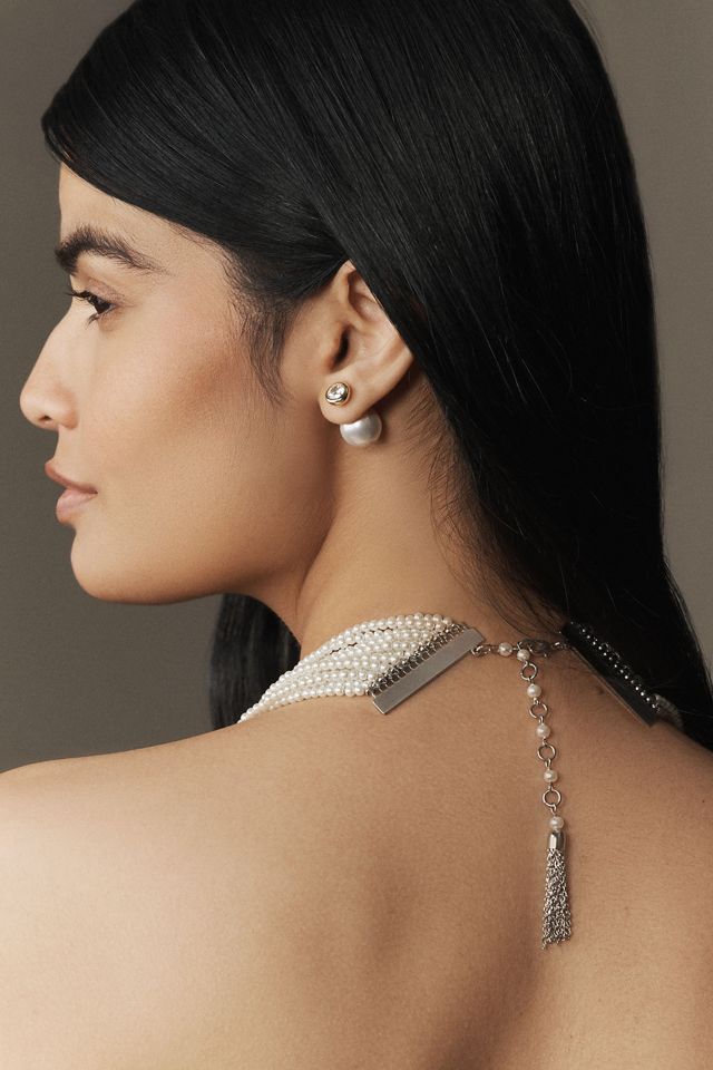 Vieste Rosa Cascade Choker Necklace #2