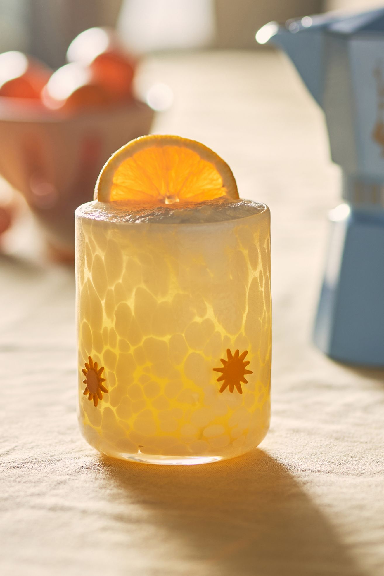 The Confetti Icon Juice Glass - Sun, Standard, One Size