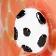 Red/White Soccer Ball