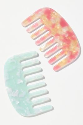 By Anthropologie Gleaming Locks Comb In White