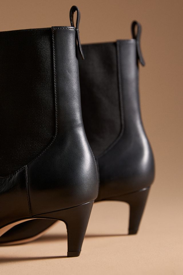 Reformation Roberta Snip-Toe Kitten-Heel Boots #4