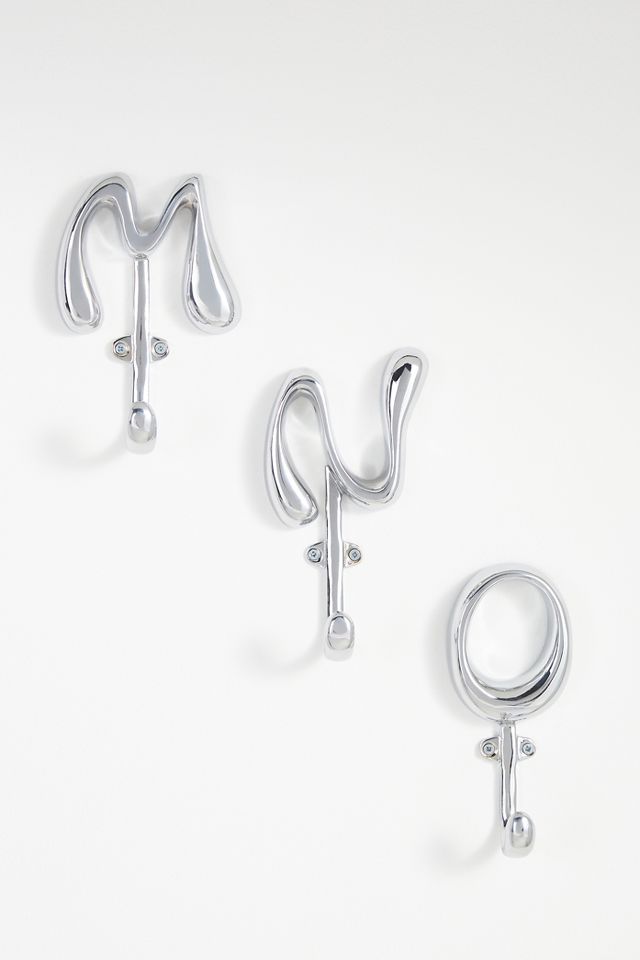 Bubble Letter Monogram Hook