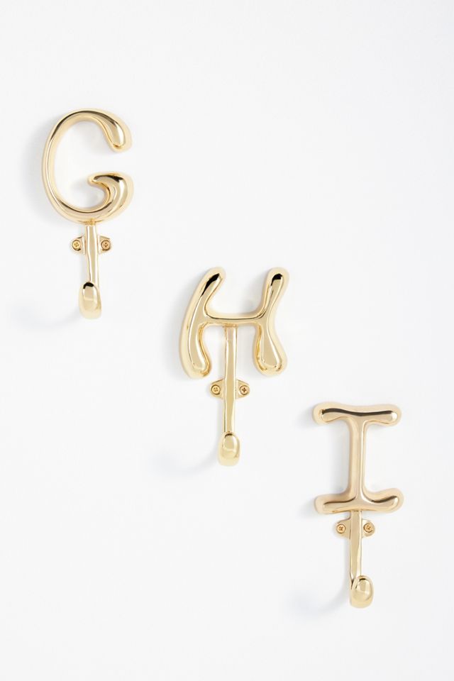 Bubble Letter Monogram Hook #3