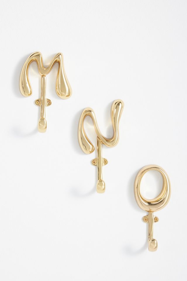 Bubble Letter Monogram Hook #5