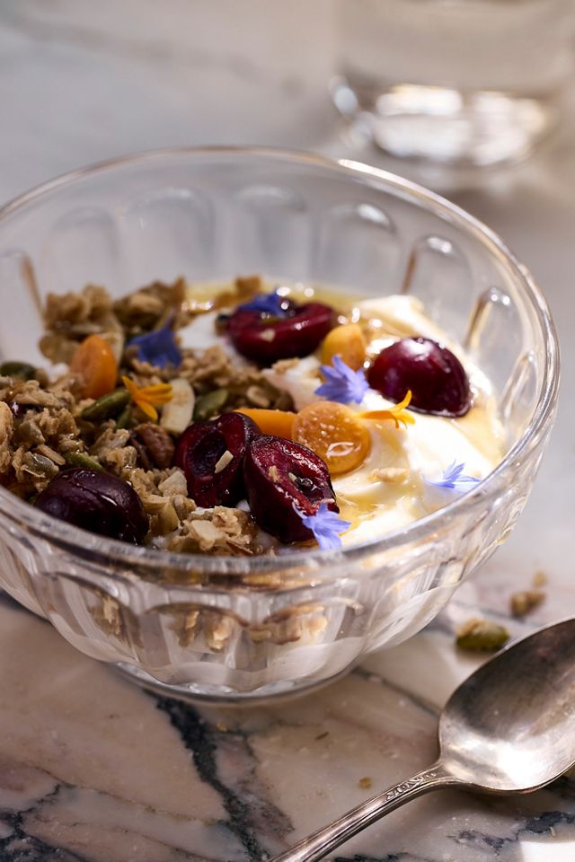 The Latte Glass Cereal Bowls, Set of 4: Amelie Edition #1