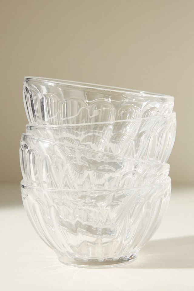 The Latte Glass Cereal Bowls, Set of 4: Amelie Edition #2