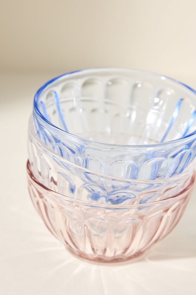 The Latte Glass Cereal Bowls, Set of 3: Amelie Edition #1